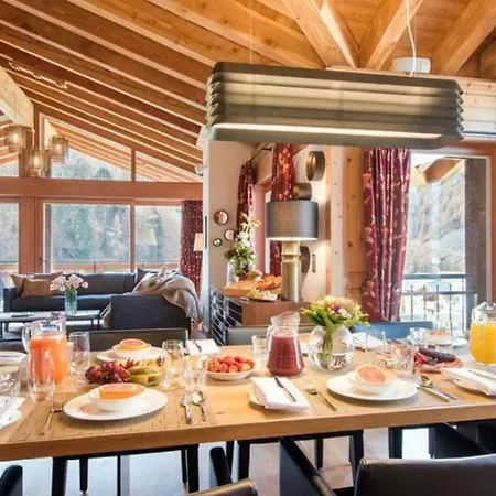 Apartment 6bdr Fantastic Penthouse With Sauna And Pool Zermatt